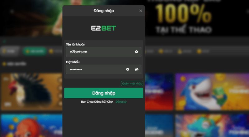 Đăng ký đại lý nhà cái E2bet